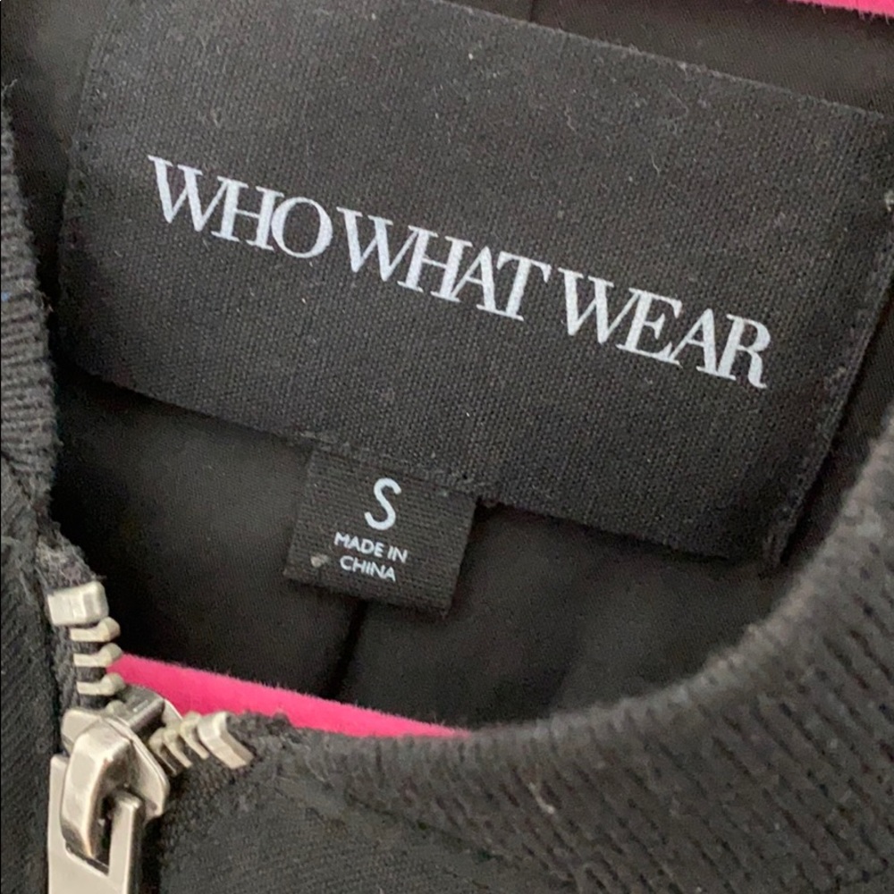 Who What Wear Bomber Zip Up Jacket - Picture 3 of 3